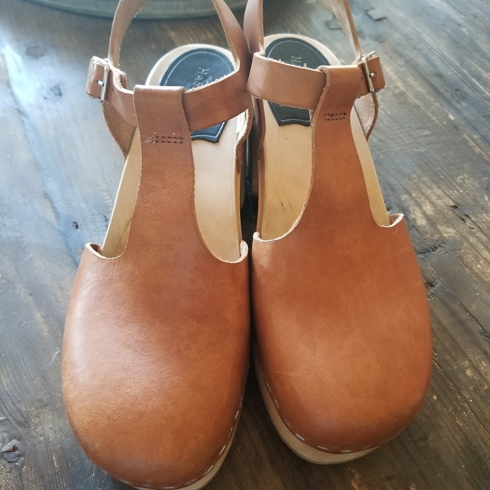 Swedish Hasbeens Clogs Lotta style. Size 39